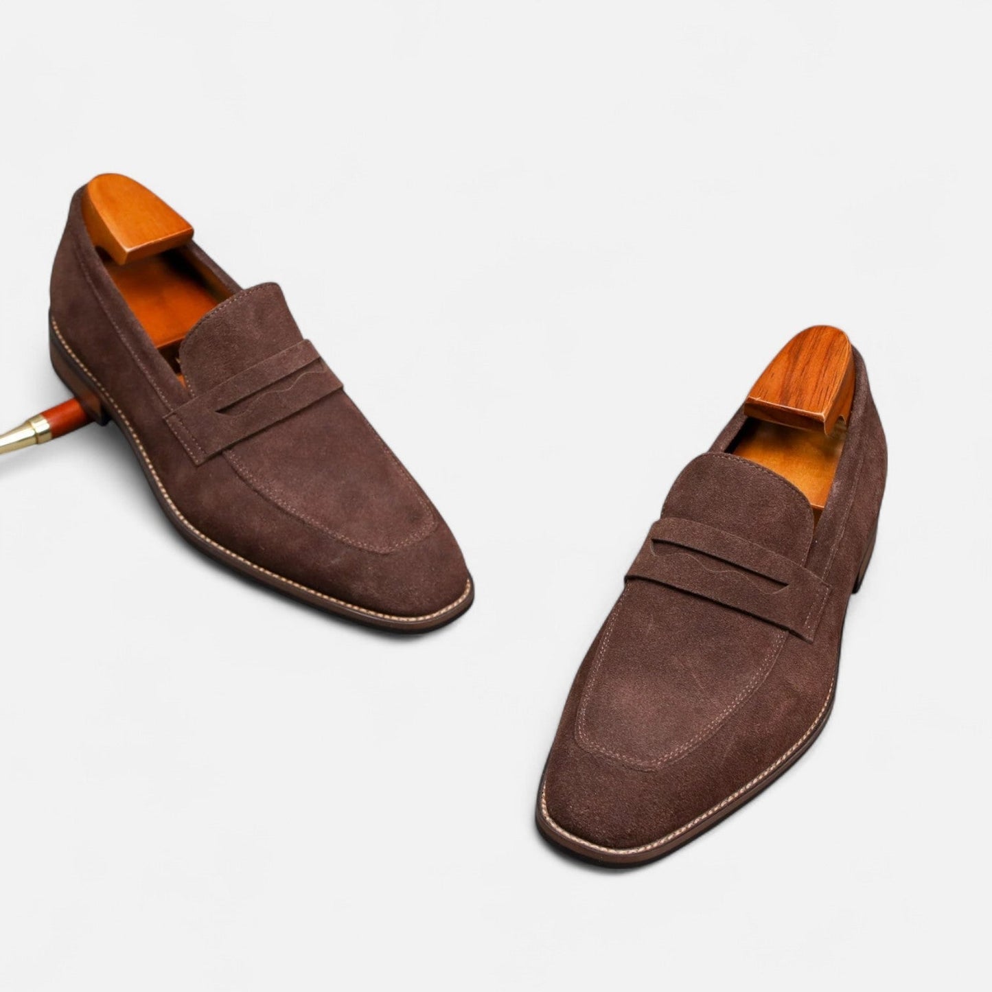 Mens Comfort Penny Loafers | Classic Slip-On Shoes | Steven & Levon