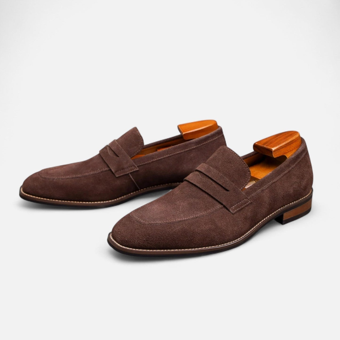 Mens Comfort Penny Loafers | Classic Slip-On Shoes | Steven & Levon