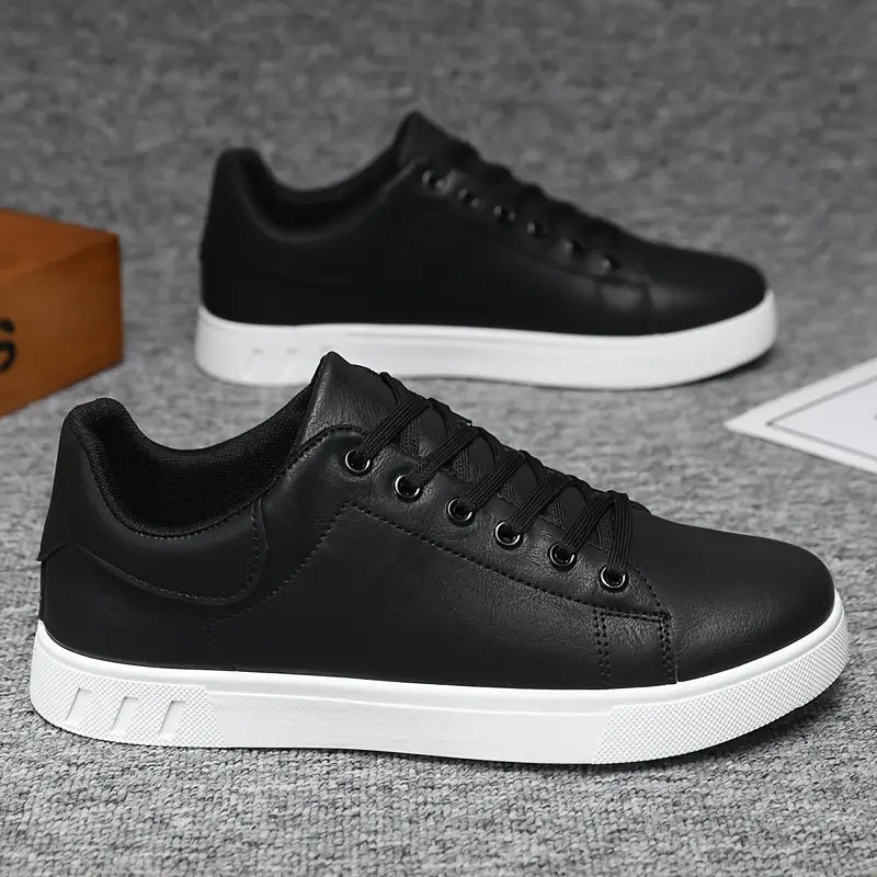 Mens Comfortable Lace-Up Shoes | Lightweight Casual Sneakers | Steven & Levon