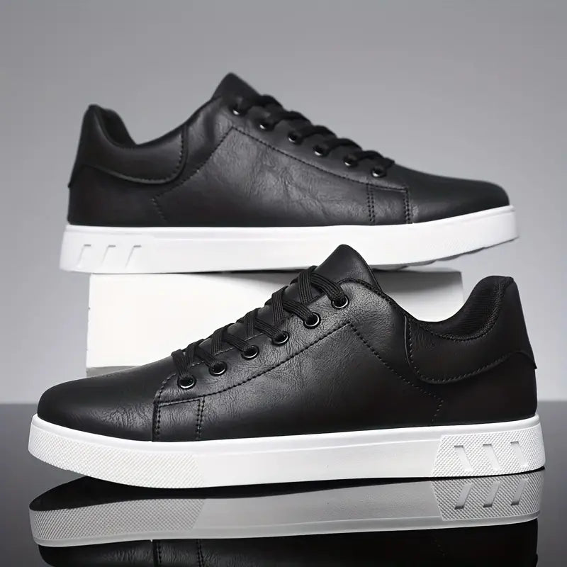 Mens Comfortable Lace-Up Shoes | Lightweight Casual Sneakers | Steven & Levon