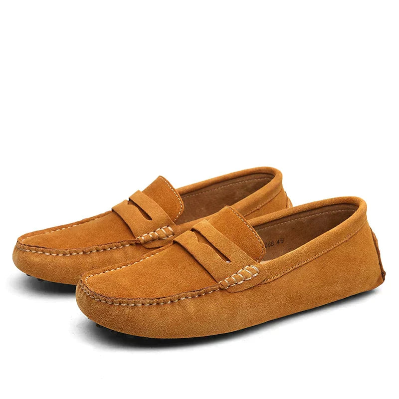 Elegant Moccasins Loafers | Men | Leather | Slip-On Loafers | Steven & Levon