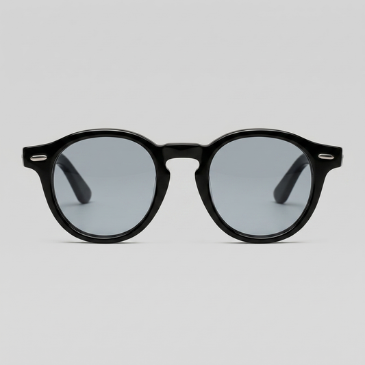 Jet Black Sunglasses | Men's Eyewear | UV400 Protection | Dark Tinted Lenses | Steven & Levon