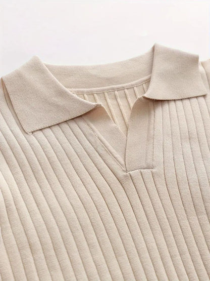 Men’s Tailored Knitted Shirt | Men | Stretch Knit Button-Up | Business Casual Smart Fit Shirt | Steven & Levon