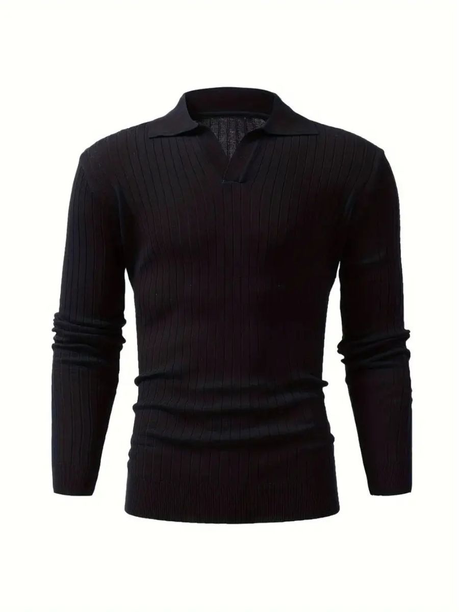 Men’s Tailored Knitted Shirt | Men | Stretch Knit Button-Up | Business Casual Smart Fit Shirt | Steven & Levon