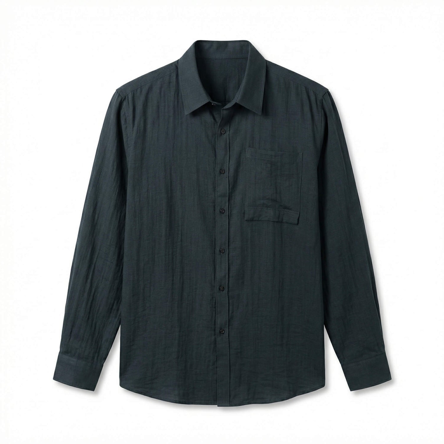 Men's Lightweight Linen Shirt | Linen Blend | Breathable Relaxed Fit Casual Summer Button-Up | Steven & Levon
