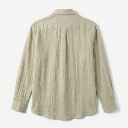 Men's Lightweight Linen Shirt | Linen Blend | Breathable Relaxed Fit Casual Summer Button-Up | Steven & Levon
