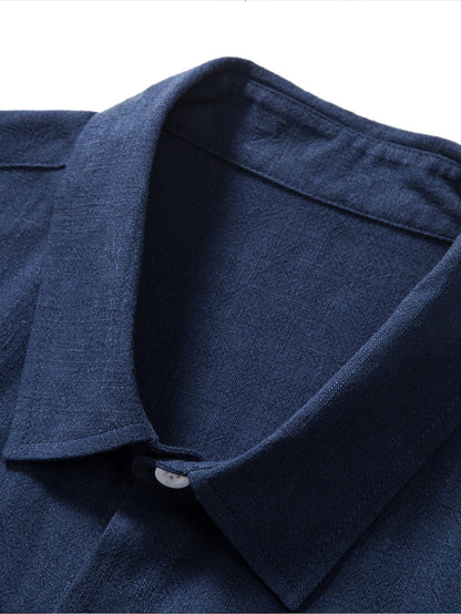 Men's Linen Summer Set | Lightweight Shirt & Shorts | Breathable Holiday Outfit | Steven & Levon