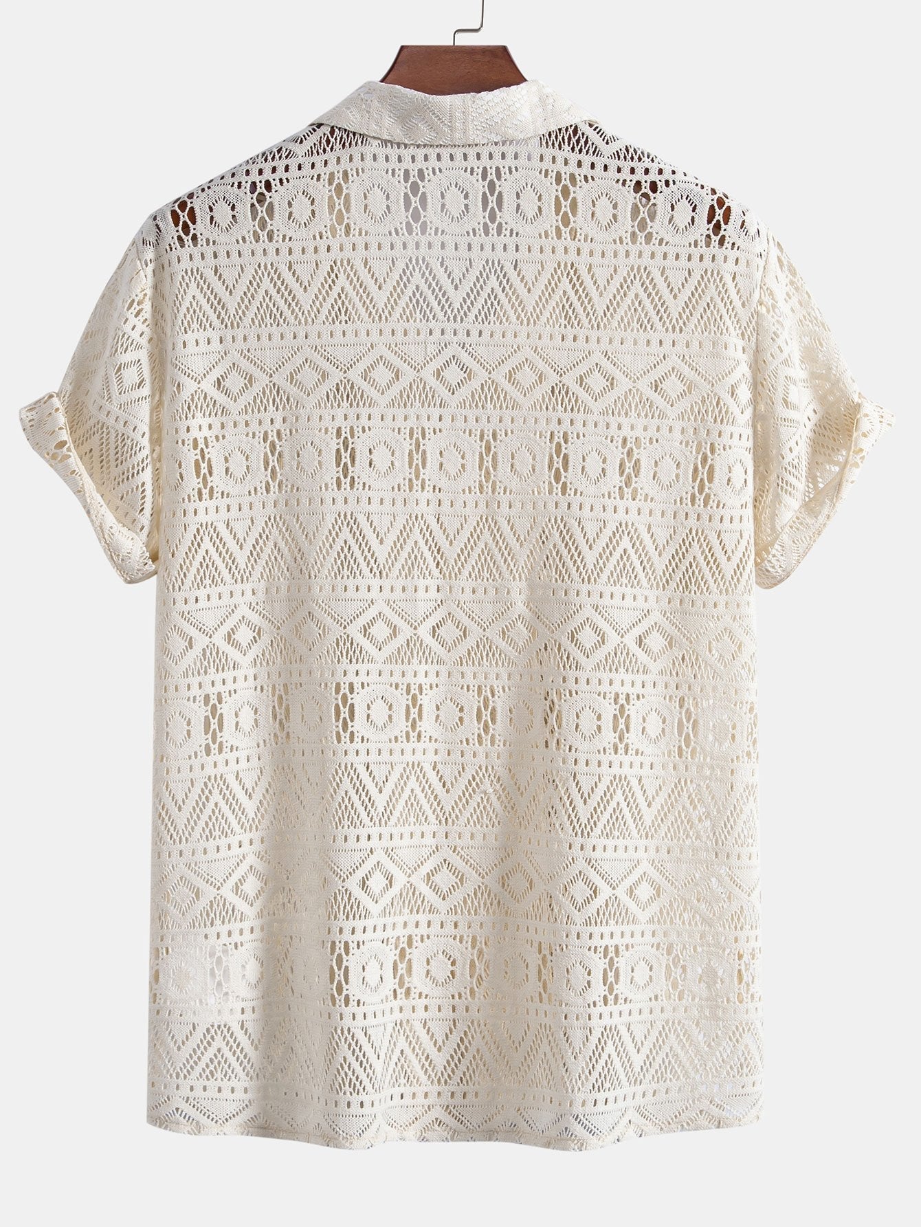 Men's Lightweight Textured Summer Set | Men's Co-Ord | Knit Shirt & Trousers | Steven & Levon