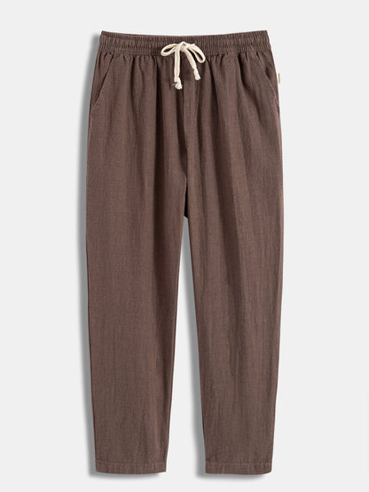 Men's Lightweight Textured Summer Set | Men's Co-Ord | Knit Shirt & Trousers | Steven & Levon