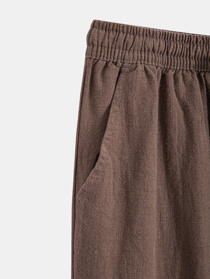Men's Lightweight Textured Summer Set | Men's Co-Ord | Knit Shirt & Trousers | Steven & Levon