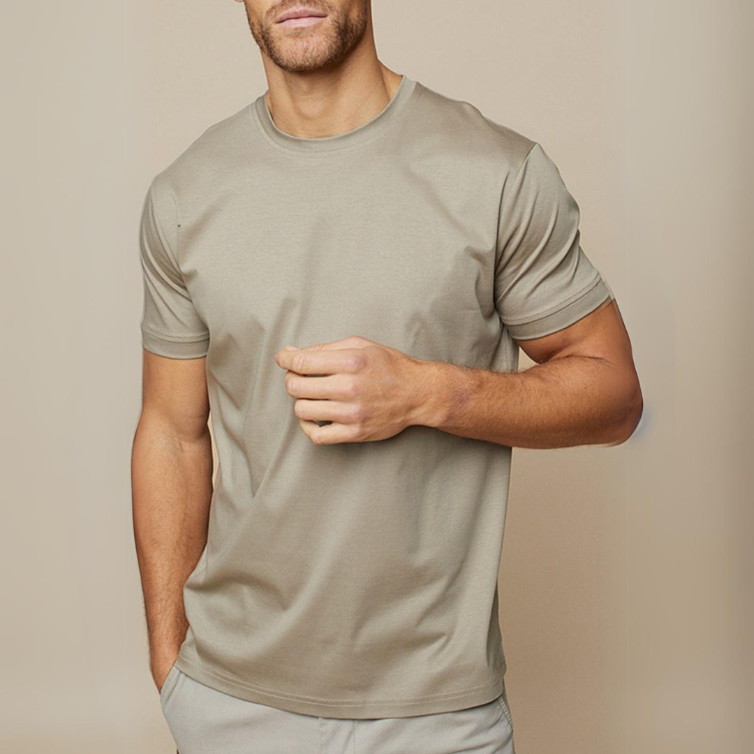Men’s Luxe T-Shirt | Men | Soft Tailored Fit Tee | Premium Casual Everyday Wear | Steven & Levon