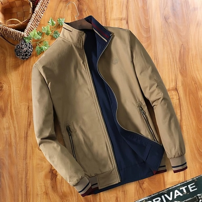 Men's Reversible Jacket | Wind Resistant | Men | Lightweight Breathable Fabric | Outdoor Casual Wear | Steven & Levon