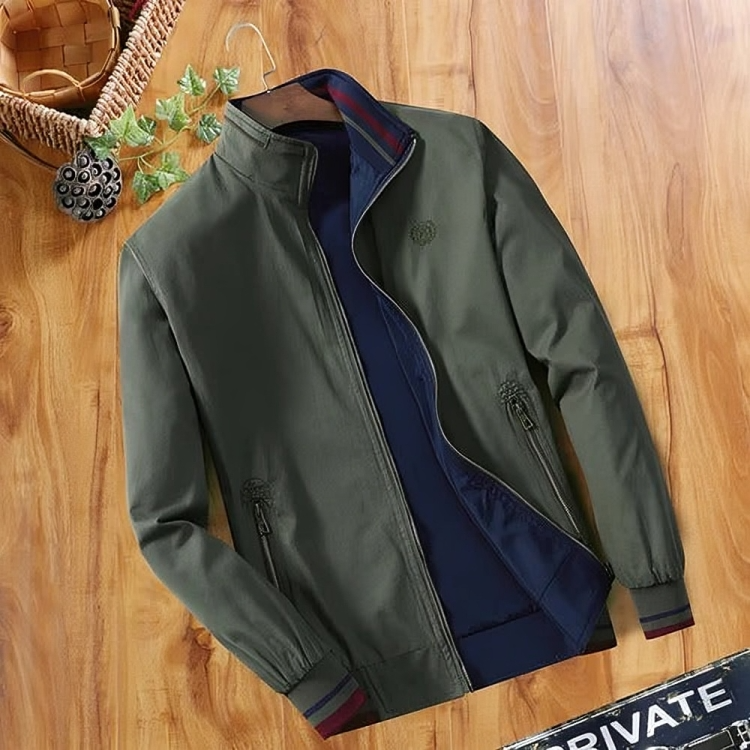 Men's Reversible Jacket | Wind Resistant | Men | Lightweight Breathable Fabric | Outdoor Casual Wear | Steven & Levon