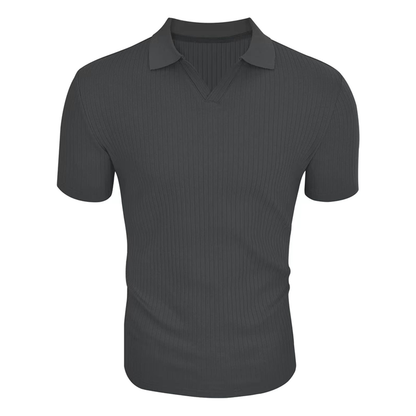 Maxime Polo Shirt | Men | Short Sleeve Smart Casual Polo | Breathable Tailored Fit | Steven & Levon