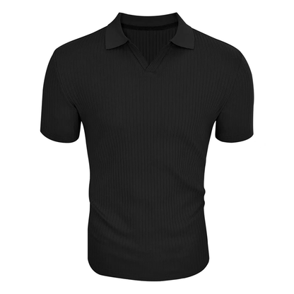 Maxime Polo Shirt | Men | Short Sleeve Smart Casual Polo | Breathable Tailored Fit | Steven & Levon