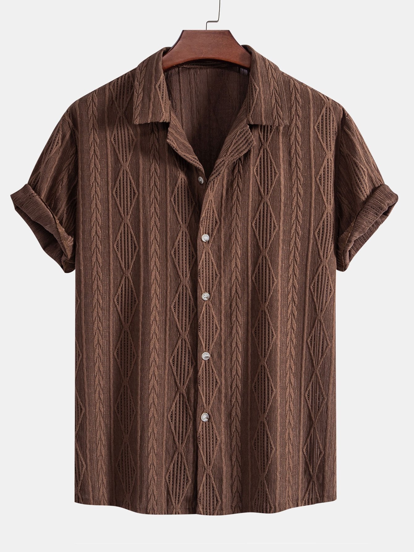 Men's Short Sleeve Resort Set | Men's Co-Ord | Relaxed Trousers | Steven & Levon