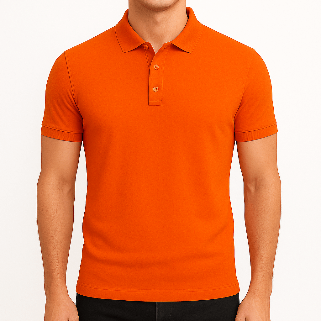 Men’s Slim Fit Polo Shirt | Men | Cotton Blend | Lapel Collar Short Sleeve Casual Top | Steven & Levon
