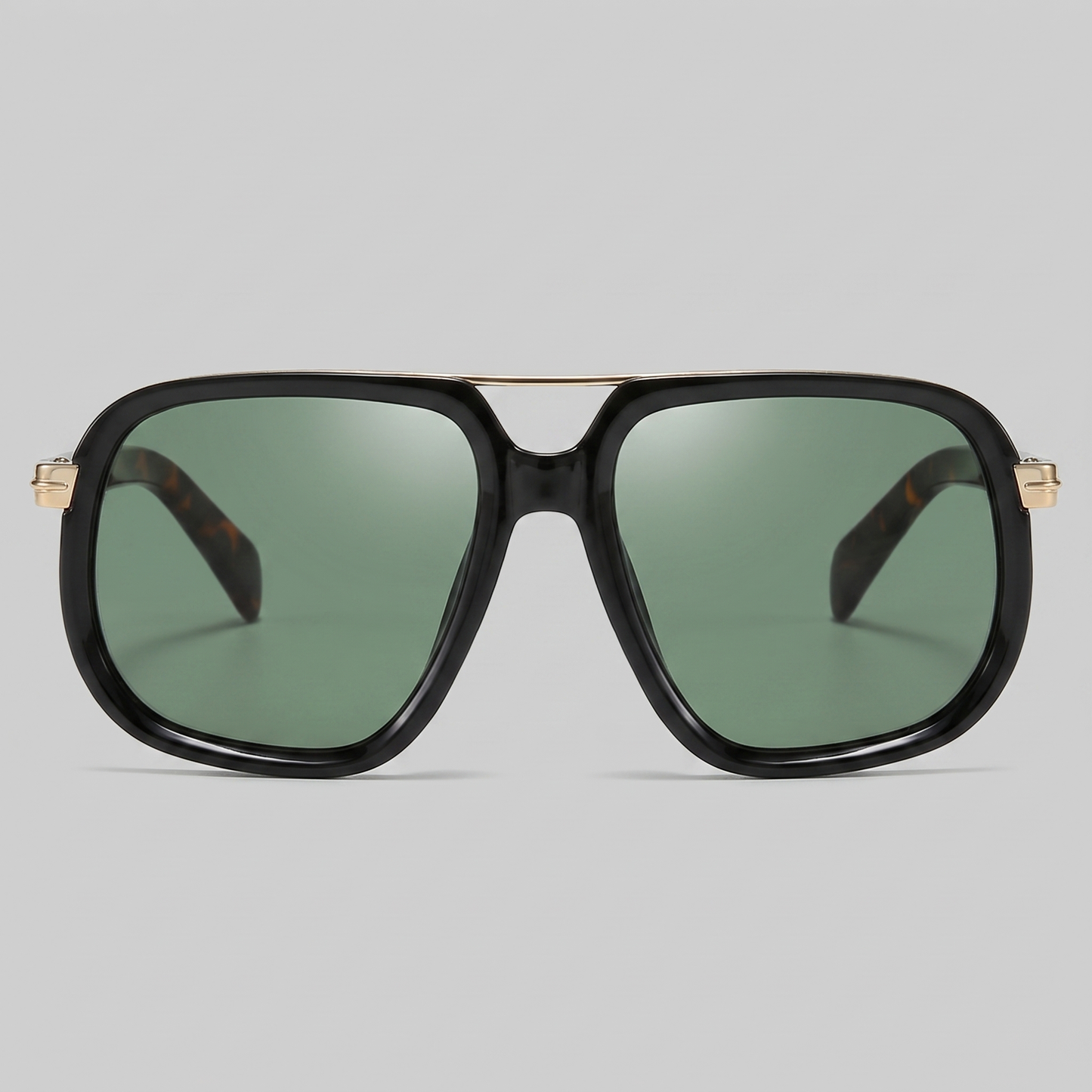 Square Double Bridge Sunglasses | Men's Eyewear | UV400 Lenses | Metal Frame | Steven & Levon
