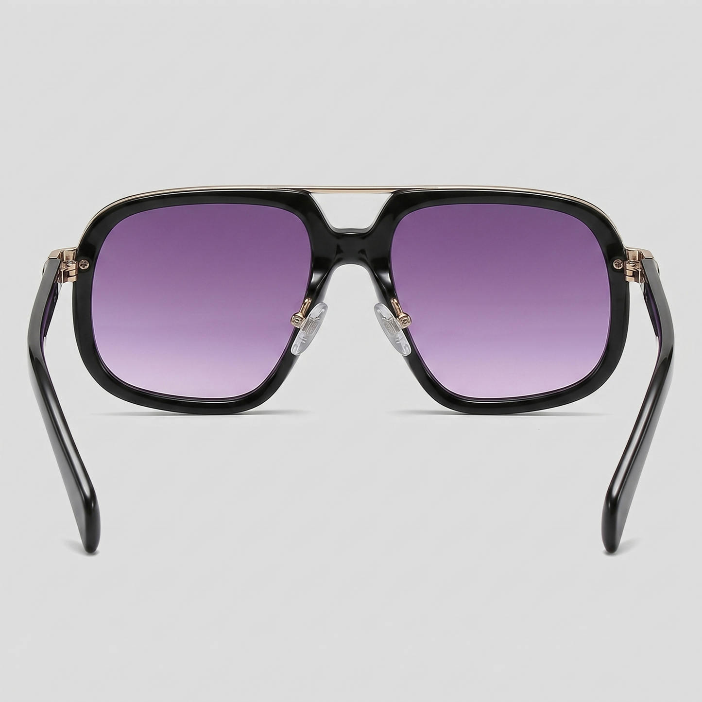 Square Double Bridge Sunglasses | Men's Eyewear | UV400 Lenses | Metal Frame | Steven & Levon