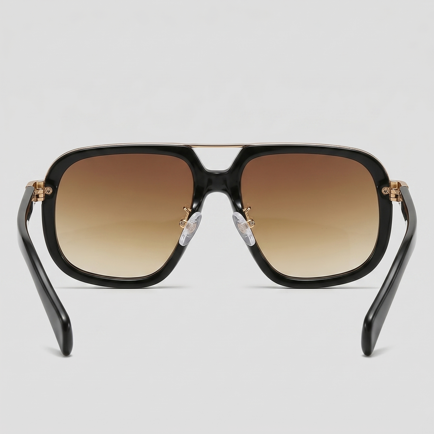 Square Double Bridge Sunglasses | Men's Eyewear | UV400 Lenses | Metal Frame | Steven & Levon