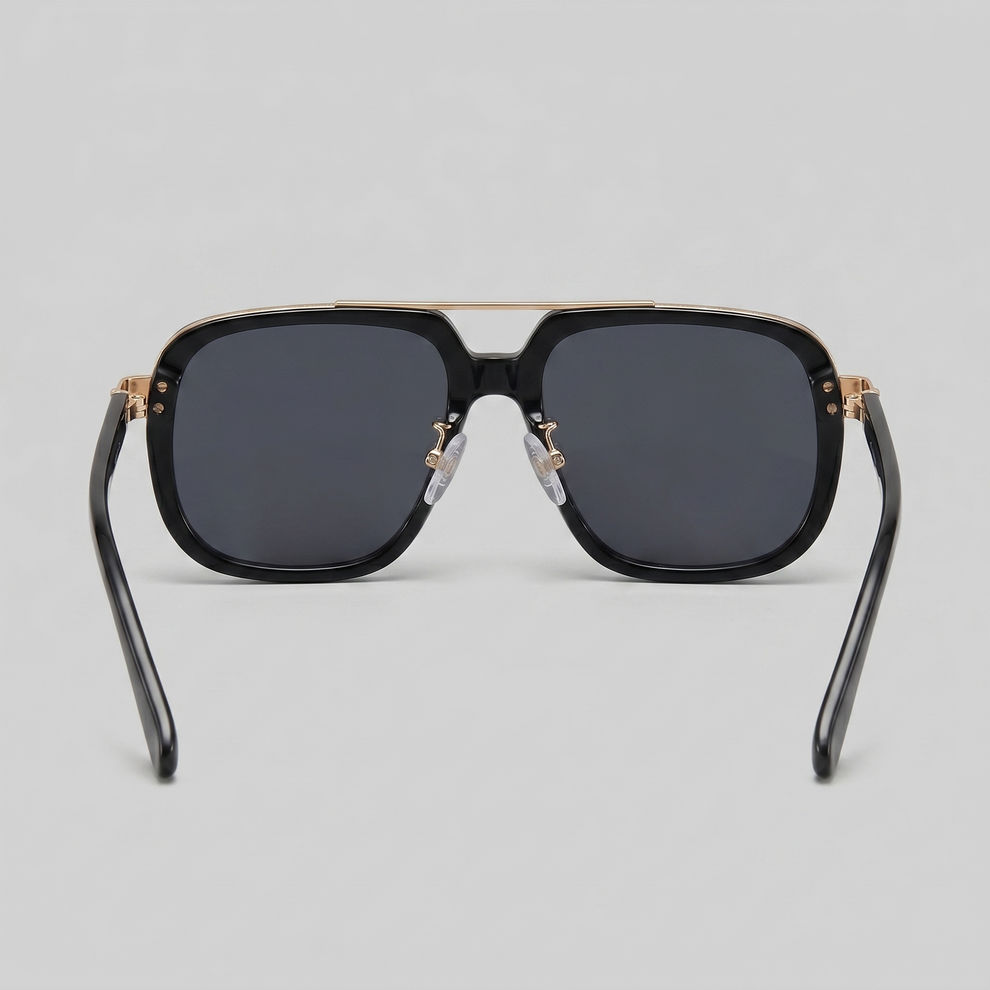 Square Double Bridge Sunglasses | Men's Eyewear | UV400 Lenses | Metal Frame | Steven & Levon