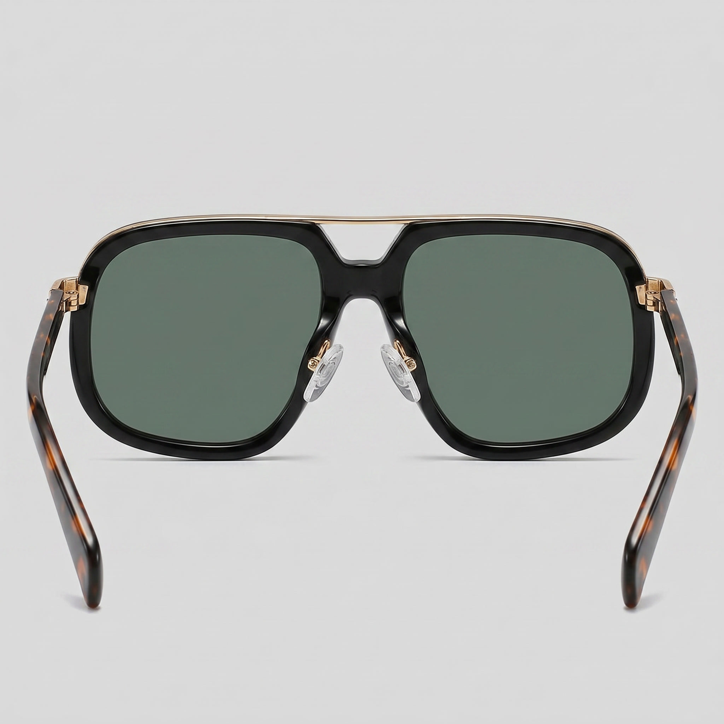 Square Double Bridge Sunglasses | Men's Eyewear | UV400 Lenses | Metal Frame | Steven & Levon
