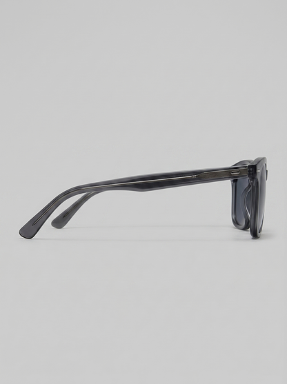 Square Frame Sunglasses | Men's Eyewear | Polycarbonate | Black Tinted Lenses | Steven & Levon
