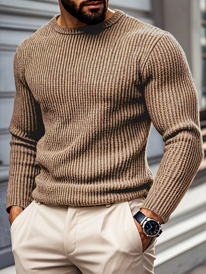 Men’s Stylish Knit Sweater | Soft Knit Jumper | Timeless Comfort | Everyday Wear | Steven & Levon