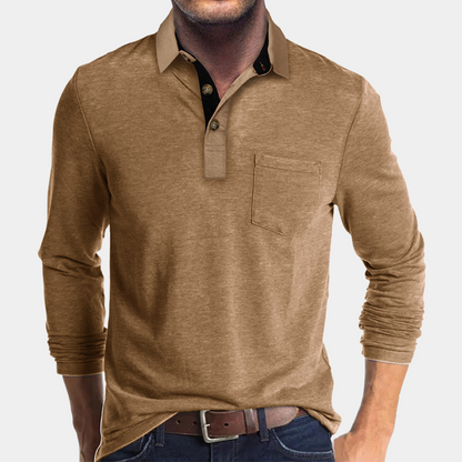 Men’s Stylish Polo Shirt | Premium Fabric Blend | Relaxed Fit Casual Smart Polo | Steven & Levon