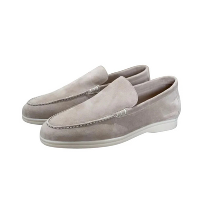 Castello Old Money Suede Loafers | Mens Slip-On Dress Shoes | Premium Suede | Steven & Levon