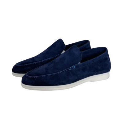 Castello Old Money Suede Loafers | Mens Slip-On Dress Shoes | Premium Suede | Steven & Levon