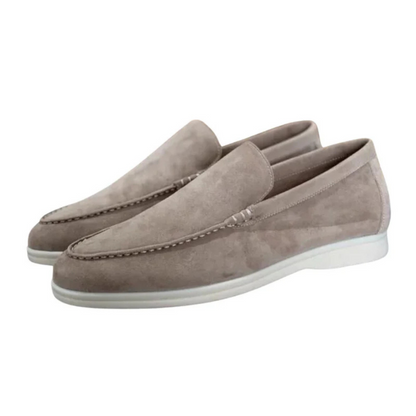 Castello Old Money Suede Loafers | Mens Slip-On Dress Shoes | Premium Suede | Steven & Levon