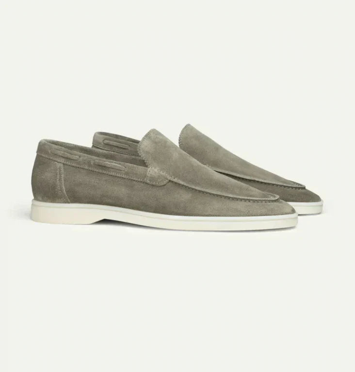 Classic Suede Loafers | Men | Soft Suede | Comfortable Slip-On | Steven & Levon