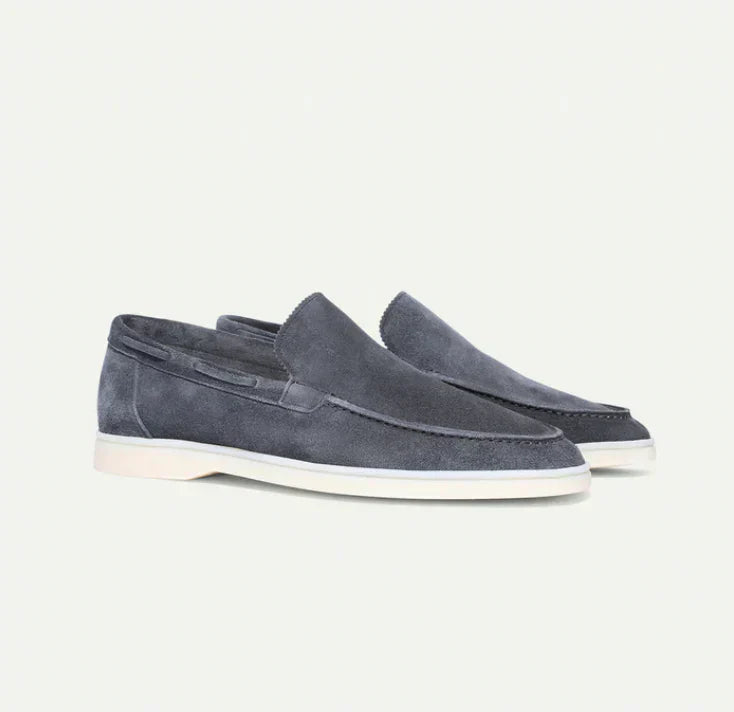 Classic Suede Loafers | Men | Soft Suede | Comfortable Slip-On | Steven & Levon
