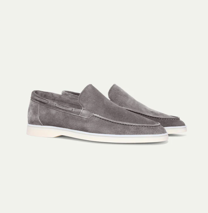 Classic Suede Loafers | Men | Soft Suede | Comfortable Slip-On | Steven & Levon