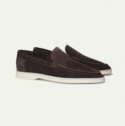 Classic Suede Loafers | Men | Soft Suede | Comfortable Slip-On | Steven & Levon