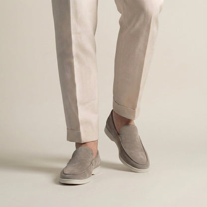 Classic Suede Loafers | Men | Soft Suede | Comfortable Slip-On | Steven & Levon
