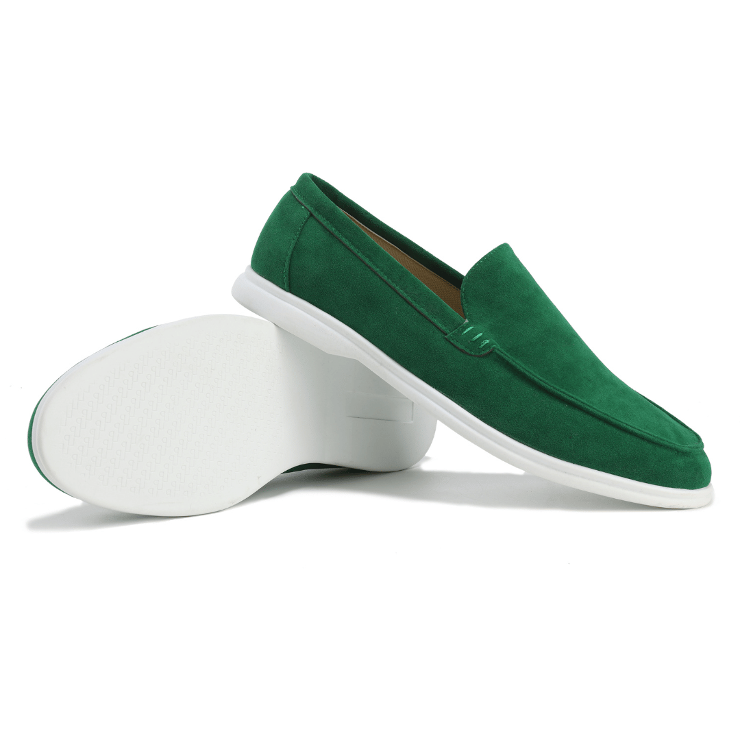 Classic Suede Loafers | Men | Soft Suede | Comfortable Slip-On | Steven & Levon