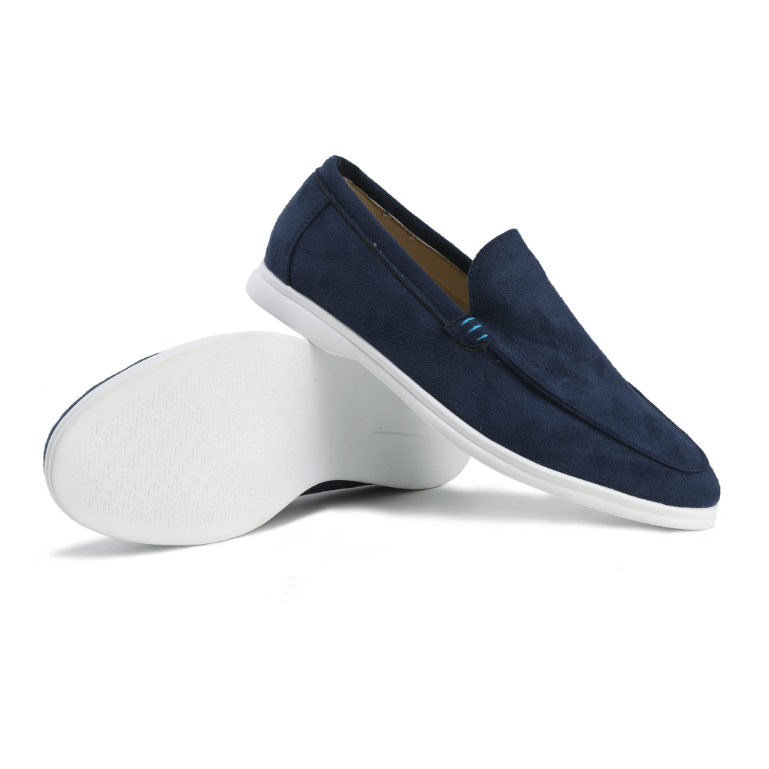 Classic Suede Loafers | Men | Soft Suede | Comfortable Slip-On | Steven & Levon