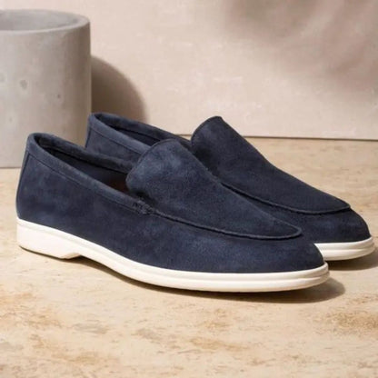 Classic Suede Loafers | Men | Soft Suede | Comfortable Slip-On | Steven & Levon