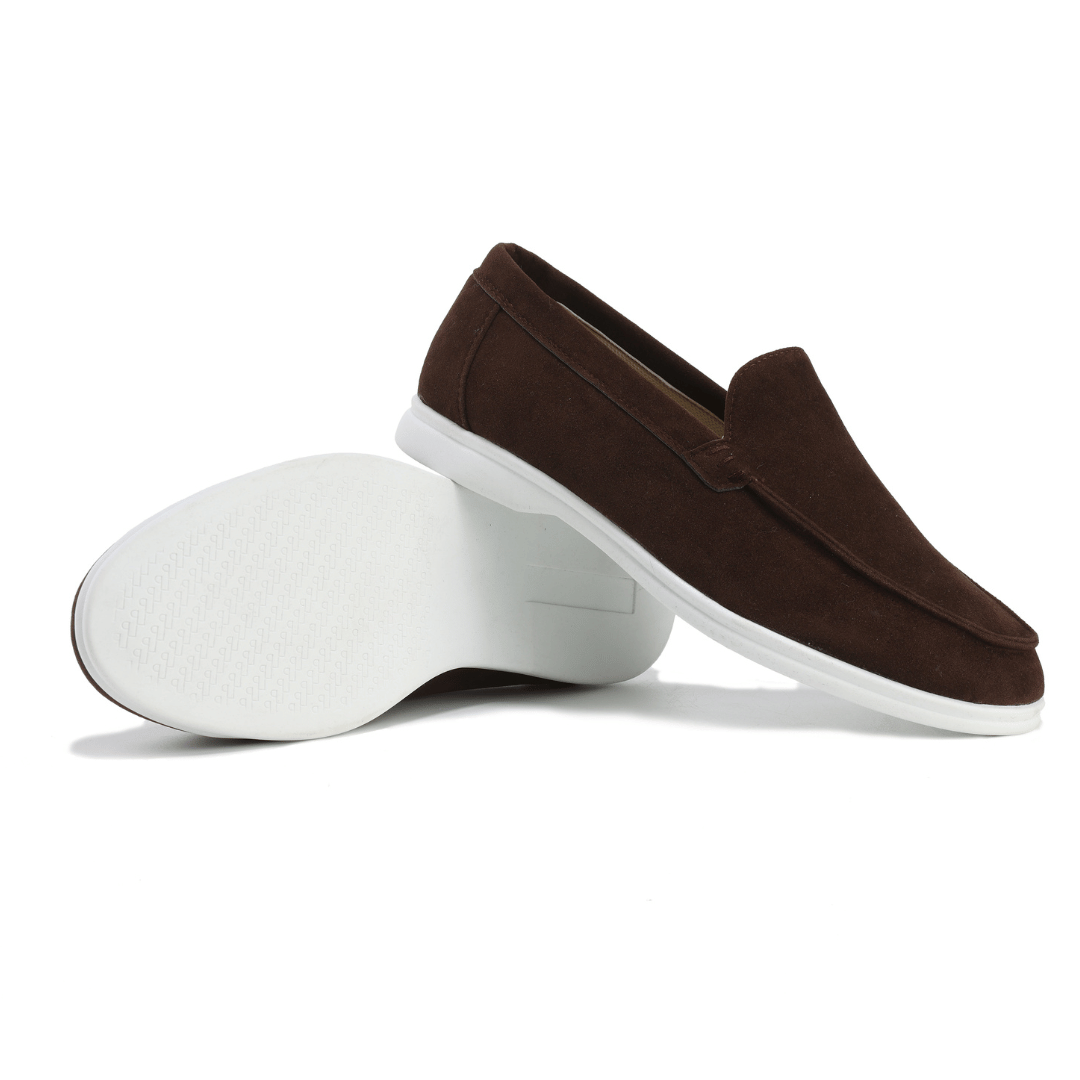 Classic Suede Loafers | Men | Soft Suede | Comfortable Slip-On | Steven & Levon