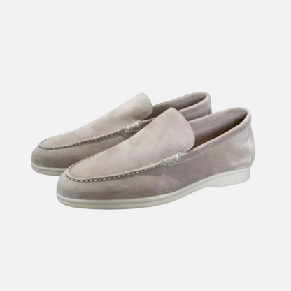 Castello Old Money Suede Loafers | Mens Slip-On Dress Shoes | Premium Suede | Steven & Levon