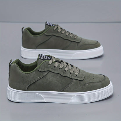 Mens Suede Low Top Sneakers | Casual Lace-Up Shoes  | Comfortable Everyday Wear | Steven & Levon
