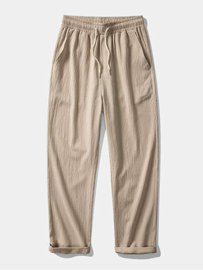 Men's Textured Summer Set | Men's Co-Ord | Relaxed Trousers | Steven & Levon