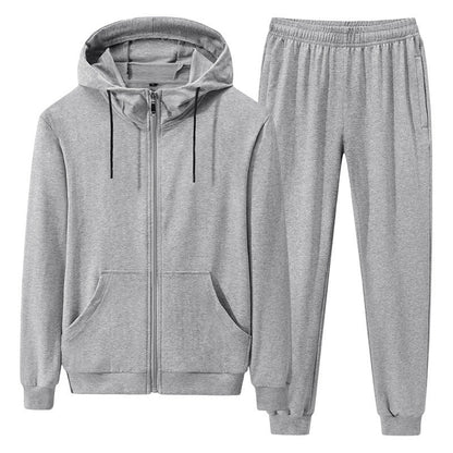 Breathable Hoodie | Long Sleeve Casual Jogger Two Piece Set | Men's Tracksuit | Steven & Levon