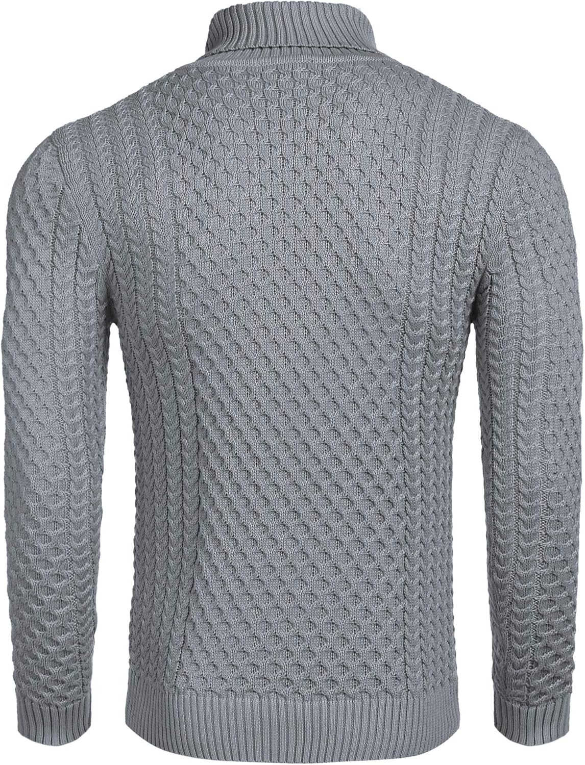 Men’s Turtleneck Sweater | Slim Fit Roll Neck Jumper | Men | Soft Knit Fabric | Casual Everyday Wear | Steven & Levon