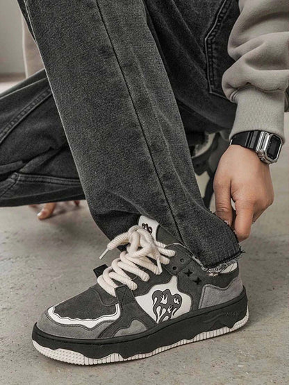 Mens Vintage Skate Shoes | Casual Street Style Sneakers | Steven & Levon