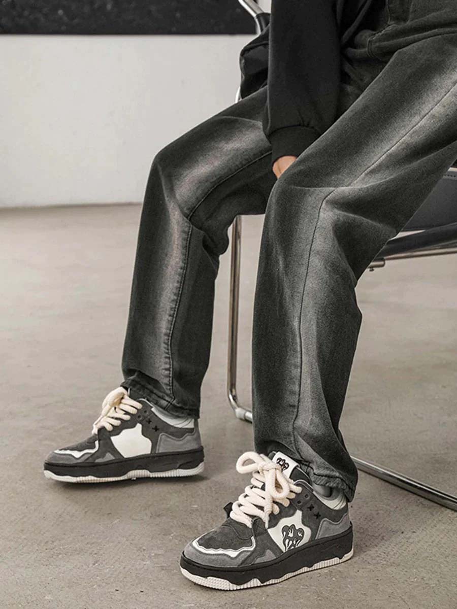 Mens Vintage Skate Shoes | Casual Street Style Sneakers | Steven & Levon