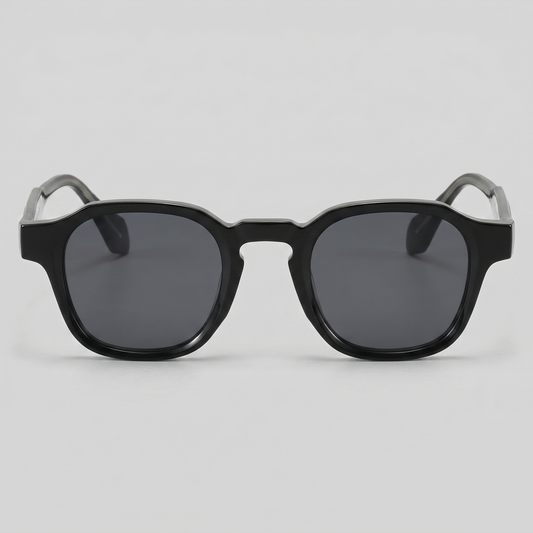 Vintage Square Sunglasses | Men's Eyewear | UV400 Protection | Dark Lenses | Steven & Levon