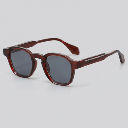Vintage Square Sunglasses | Men's Eyewear | UV400 Protection | Dark Lenses | Steven & Levon
